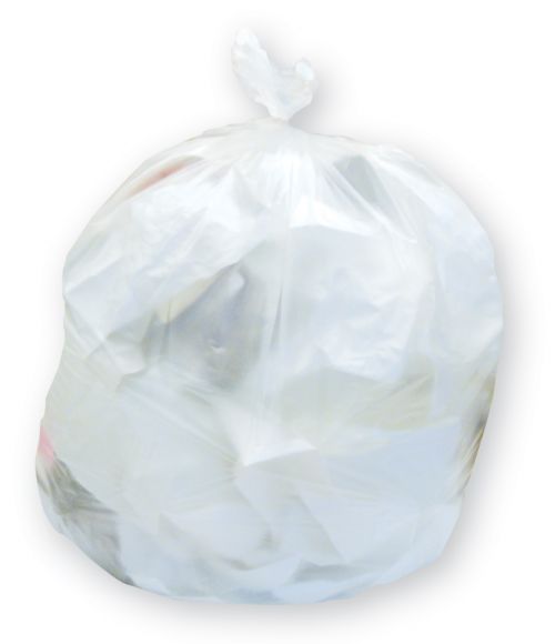 43X48 HDPE Natural Can Liners