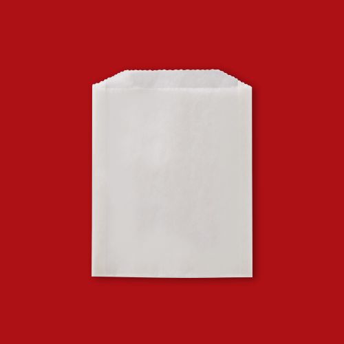 Fischer Glassine Fry Bag 4 3/4 x 3/4 x 5 3/4 plain