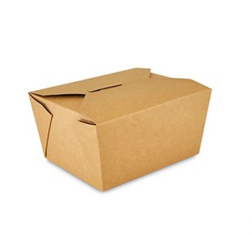 Kraft Folded Take Out Box