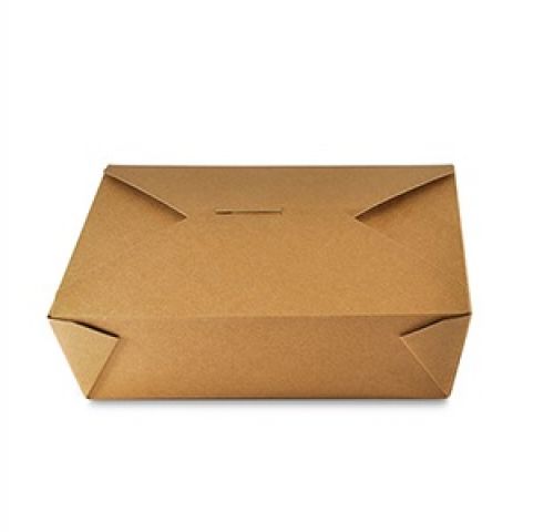 Kraft Folded Take Out Box