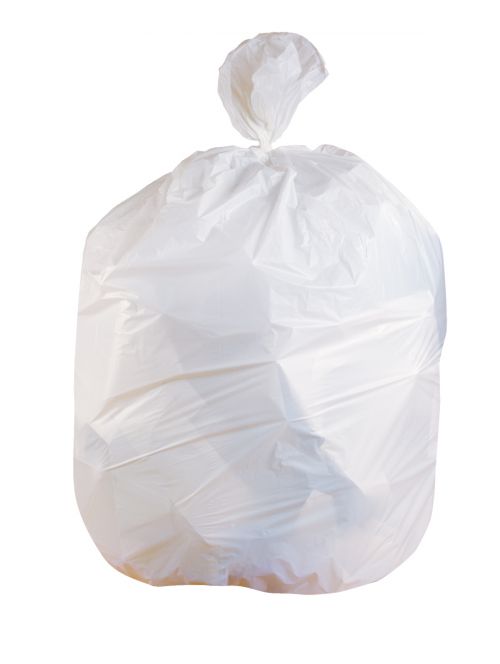 40X46 LLDPE White Can Liners