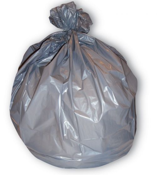 50X48 LLDPE Gray Can Liners