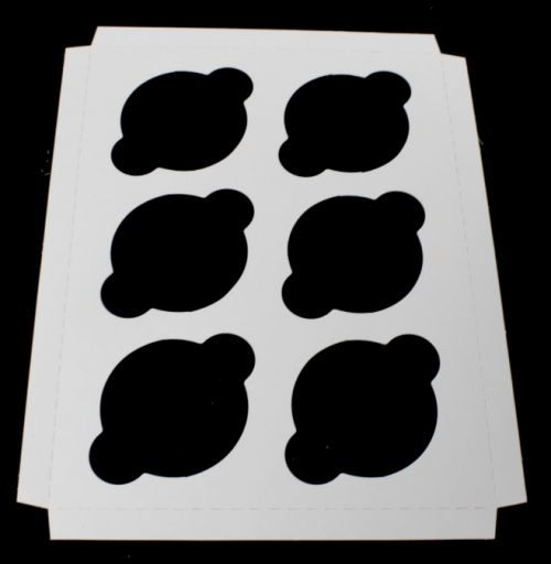 Jumbo 6 Cup Cupcake Insert
