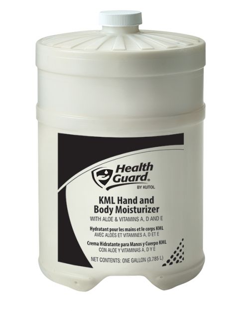 Health Guard Hand & Body Moisturizing Lotion, Opaque White with No Fragrance, 4/1 Gal Flat Top