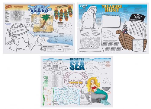 Seashore Games Multipack Placemats