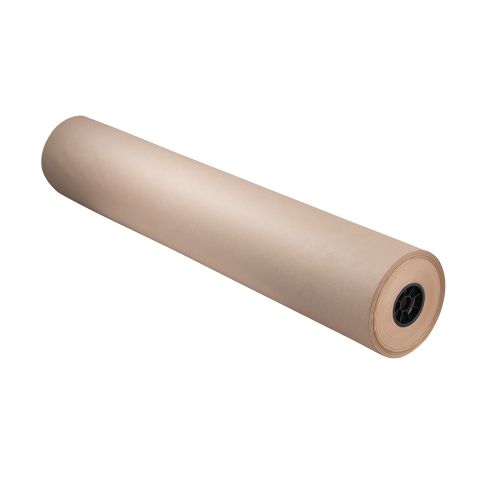 Nova 48"x720 Recycled Kraft Paper Roll 50# Basis Weight Pack 1 Roll