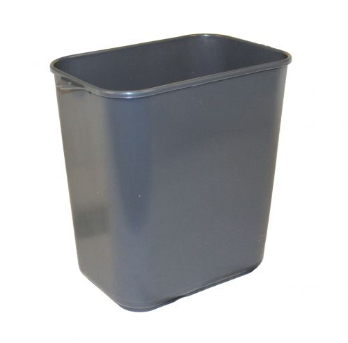 Wastebasket Soft Side Gray