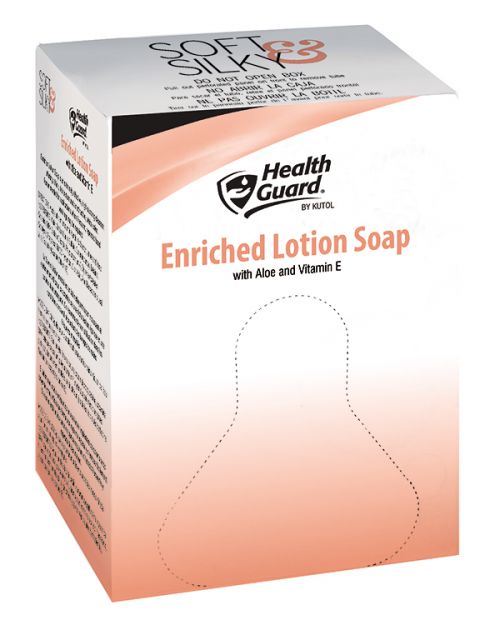 Health Guard Enriched Lotion Soap, Opaque White with Floral Fragrance, 12/800 mL