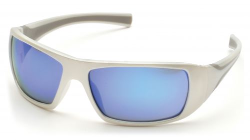 Ice Blue Mirror Lense w/ White