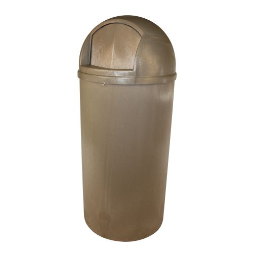 Trash Can and Dome Lid