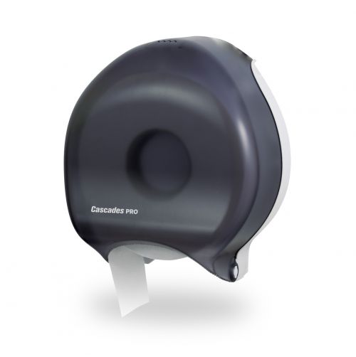 Cascades PROeÂ¢â€žÂ¢ Universal Jumbo Bath Tissue Dispenser, Single Roll, 9"