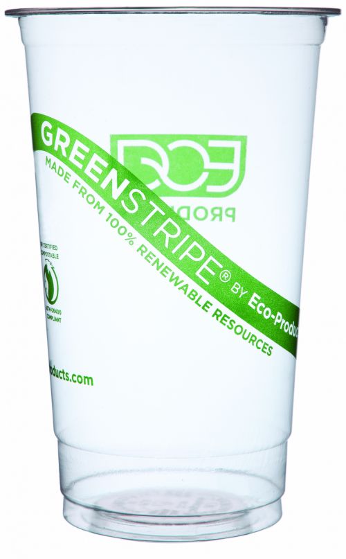 GreenStripeeâ€š Renewable & Compostable Cold Cup - 32oz