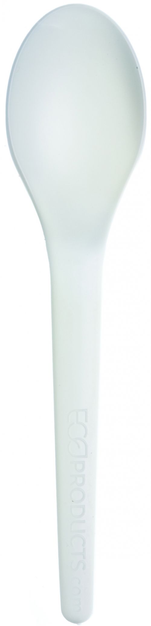 Plantwareeâ€š Renewable & Compostable Spoon - 6in White