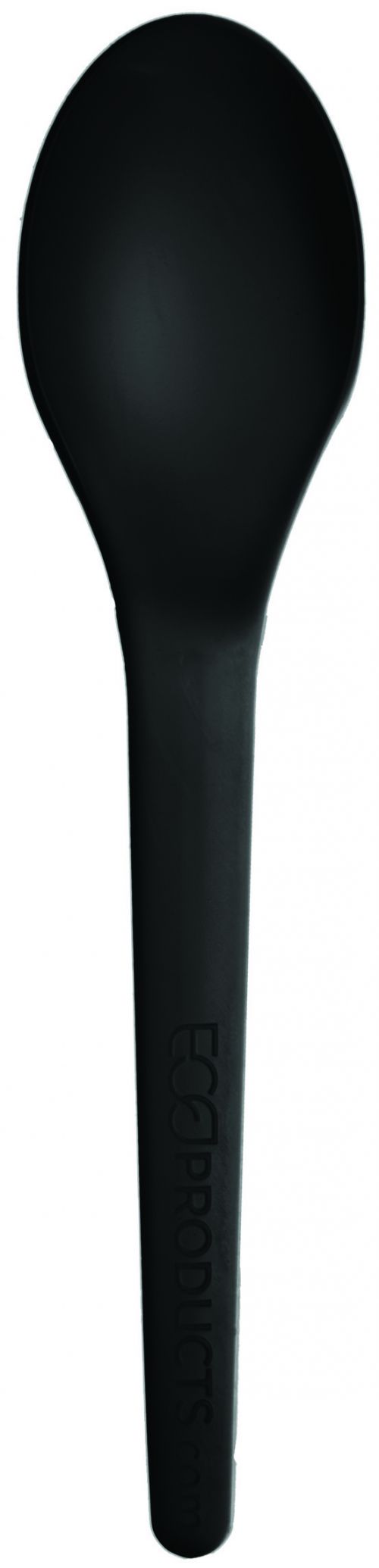 Plantwareeâ€š Renewable & Compostable Spoon - 6in Black