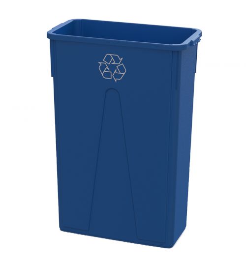 Thin Trash Can - Recycle