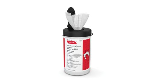 Cascades PRO Tuff-JobeÂ¢â€žÂ¢ Hand Cleaning Wet Towels, Canister, White, 9.6" x 12.5"