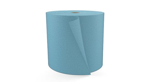 Cascades PRO Tuff-JobeÂ¢â€žÂ¢ High Performance Wipers, S600, Jumbo Roll, Sky Blue, 12" x 13"