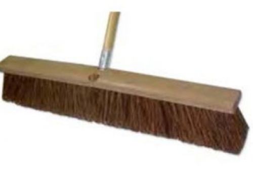 ABCO 24 Red Dura Plastic Push Broom Pack 1 / EA