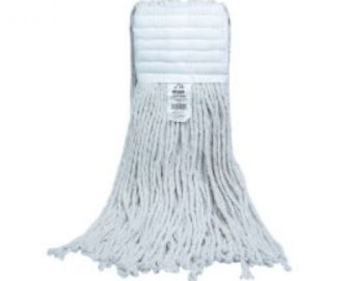 ABCO Cotton Mop Head Wide Band 16oz 8-ply Pack 12 / cs