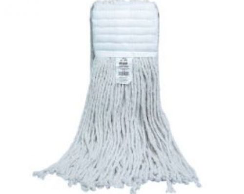 ABCO Cotton Mop Head Wide Band 16oz 8-ply Pack 12 / cs