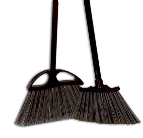 ACS 12 Synthetic Angle Broom With 7/8x12 Metal Handle Pack 12 per case