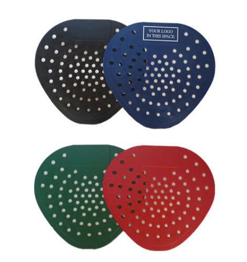 Air Scents Round Hole Urinal Screens Red Pack 240 / cs