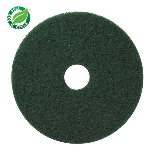 Americo Green Scrub Floor Pad 17 Pack 5/cs