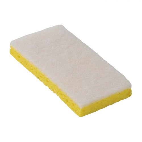 Americo SG #745W Cellulose Wht Scrub Sponge 3.18 x 6.3 x .88 Packed 8 bags Of 5 Pack 40/cs
