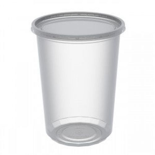 Anchor Packaging 32oz Clear Deli Cup and Clear Lid MicroLite Polypropylene Pack 250 / 250