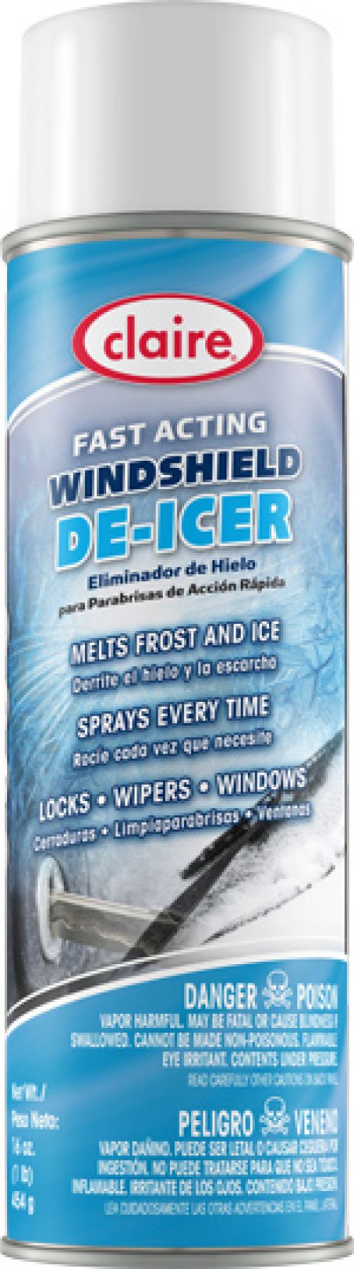Fast-Acting Windshield De-icer