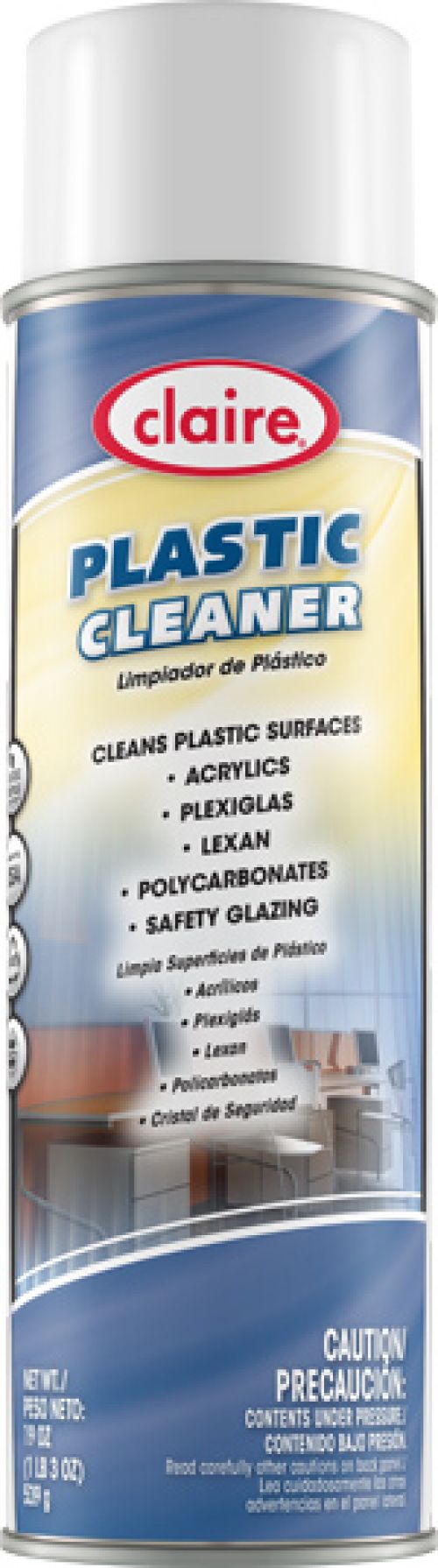 Aerosol Plastic Cleaner