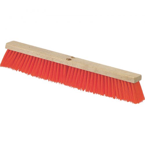 Carlisle Push Broom Heavy PP OR Wood Block 24in Pack EA