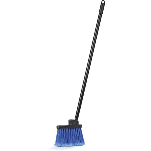 Carlisle Duo-Sweep Lobby Broom 7 1/2in Flaggd Black Pack EA