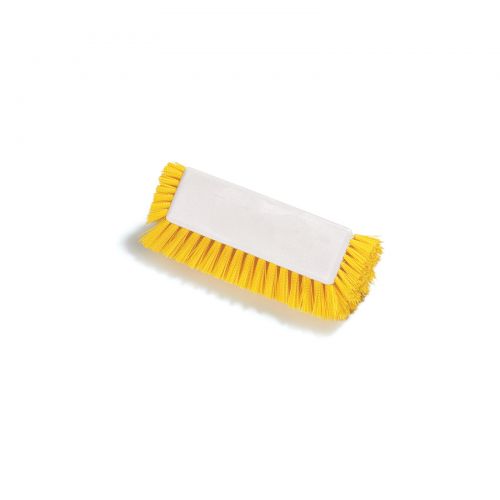 Carlisle Dual Surface PP Floor Scrub 10in YL Pack EA