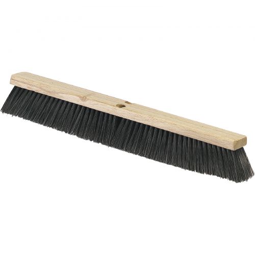 Carlisle Push Broom PolyPro BK Wood Block 24 in Pack EA