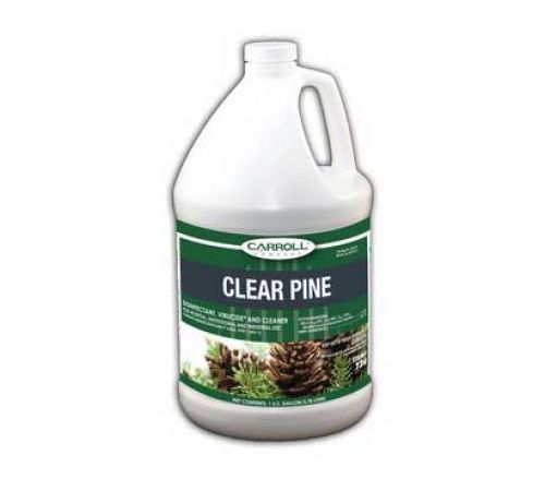 Carroll Disinfectant Clear Pine Virucide Pack 4/1 GAL