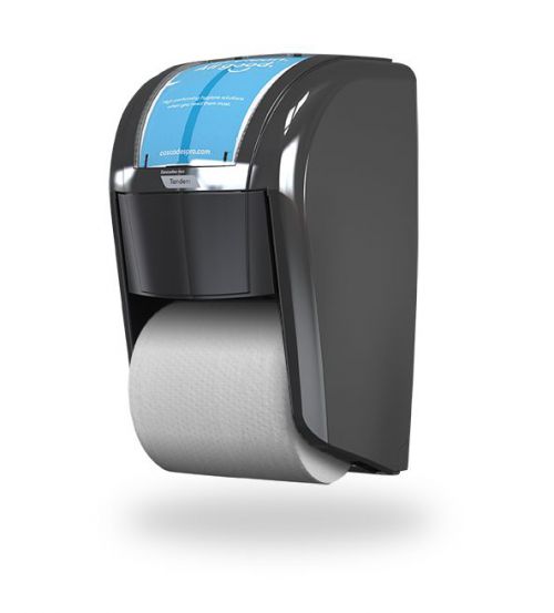 X2 High Capacity 2-Roll Toilet Paper Dispenser, Black