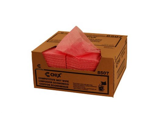 CHIX Competitive Wet Wipe 1-2 days 13.25x24 Pink Pack 1/200