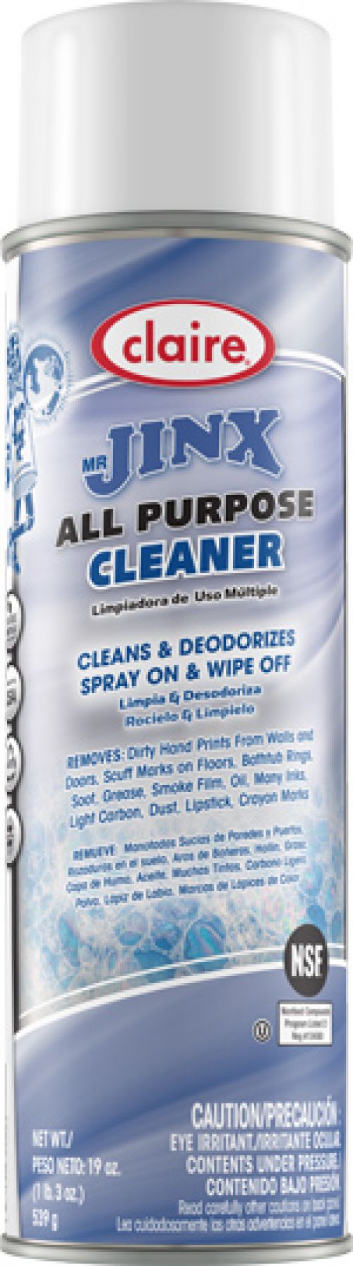 Mr Jinx Aerosol All Purpose Cleaner Pack 12/20oz