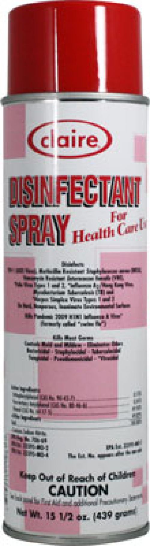 Claire Health Care Disinfectant Spray Pack 12 / cs
