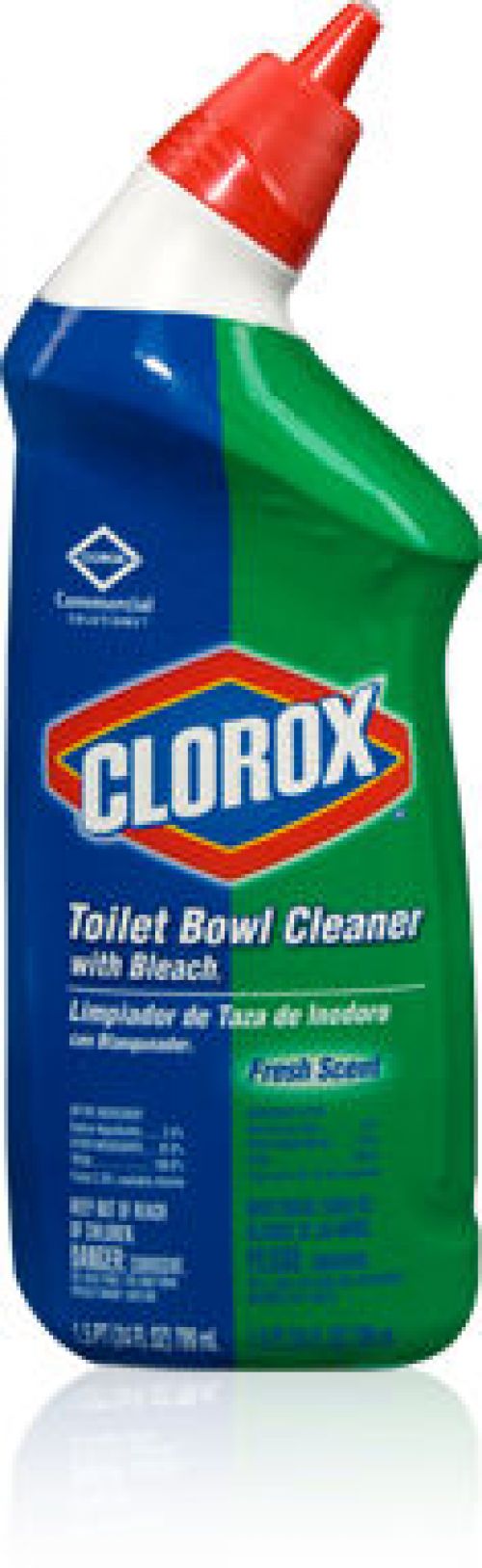 Toilet Bowl Cleaner, Clorox W/Bleach, 12/24oz