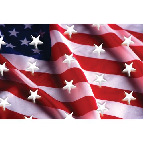 Lapaco American Flag Placemat 9-1/2x 13-1/2 Pack 1000