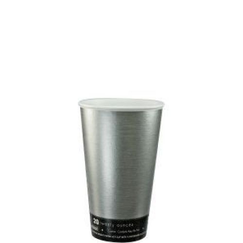 Hot Foam Cup 20 oz White With Steele Print