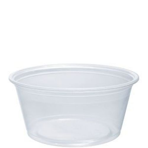 Portion Container 3 1/4 oz Clear