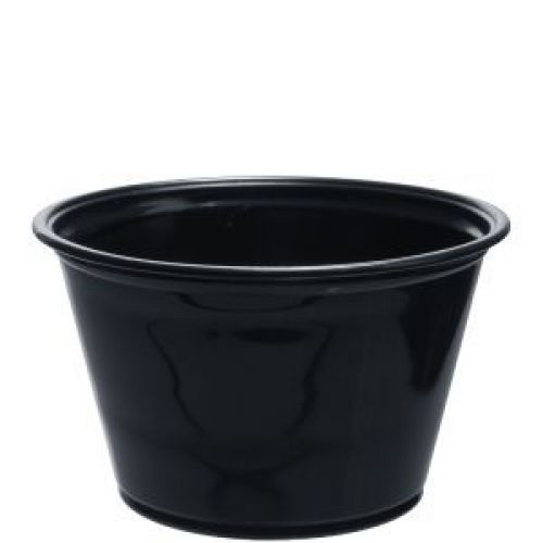 Portion Container 4 oz Black