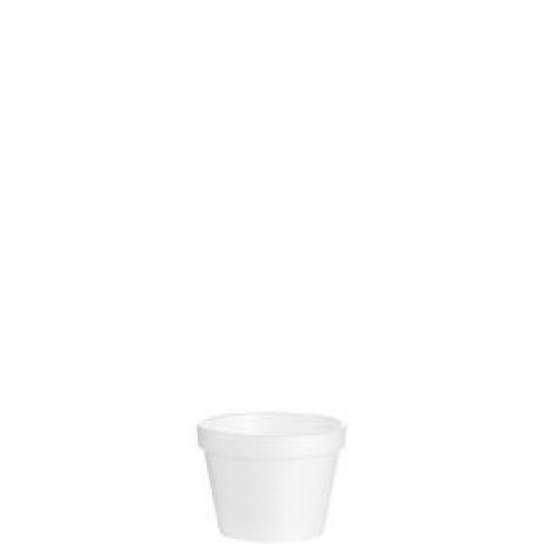 Foam Food Container 4 oz White