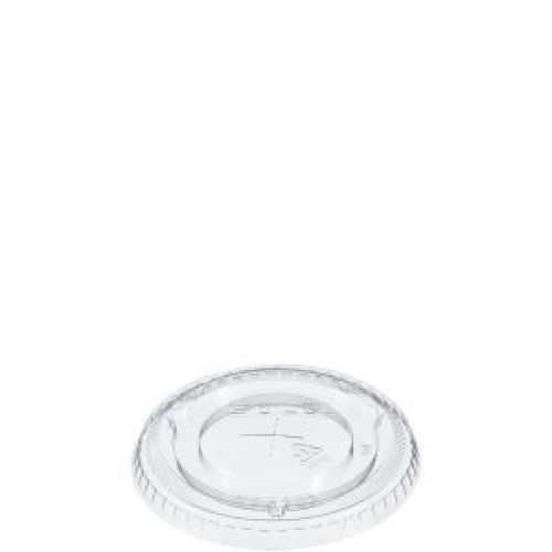 Clear Flat Lid With Straw Slot for Y9, Y10