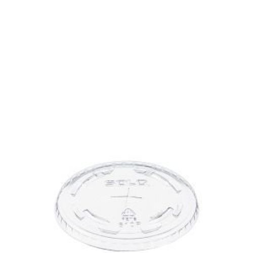 Straw Slot Lid for 10 oz Pet Cup Clear