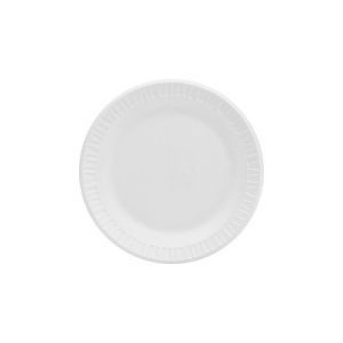 Foam Non-Laminated Plate 6'' White