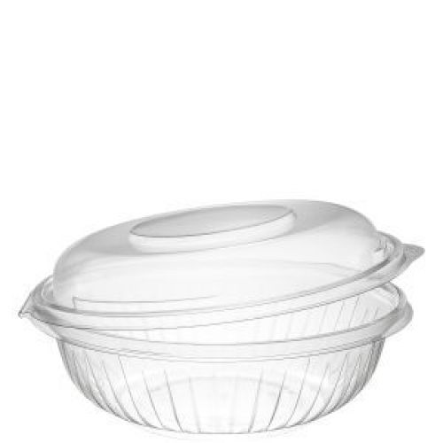 Hinged Bowl /Dome Lid 24 oz Clear